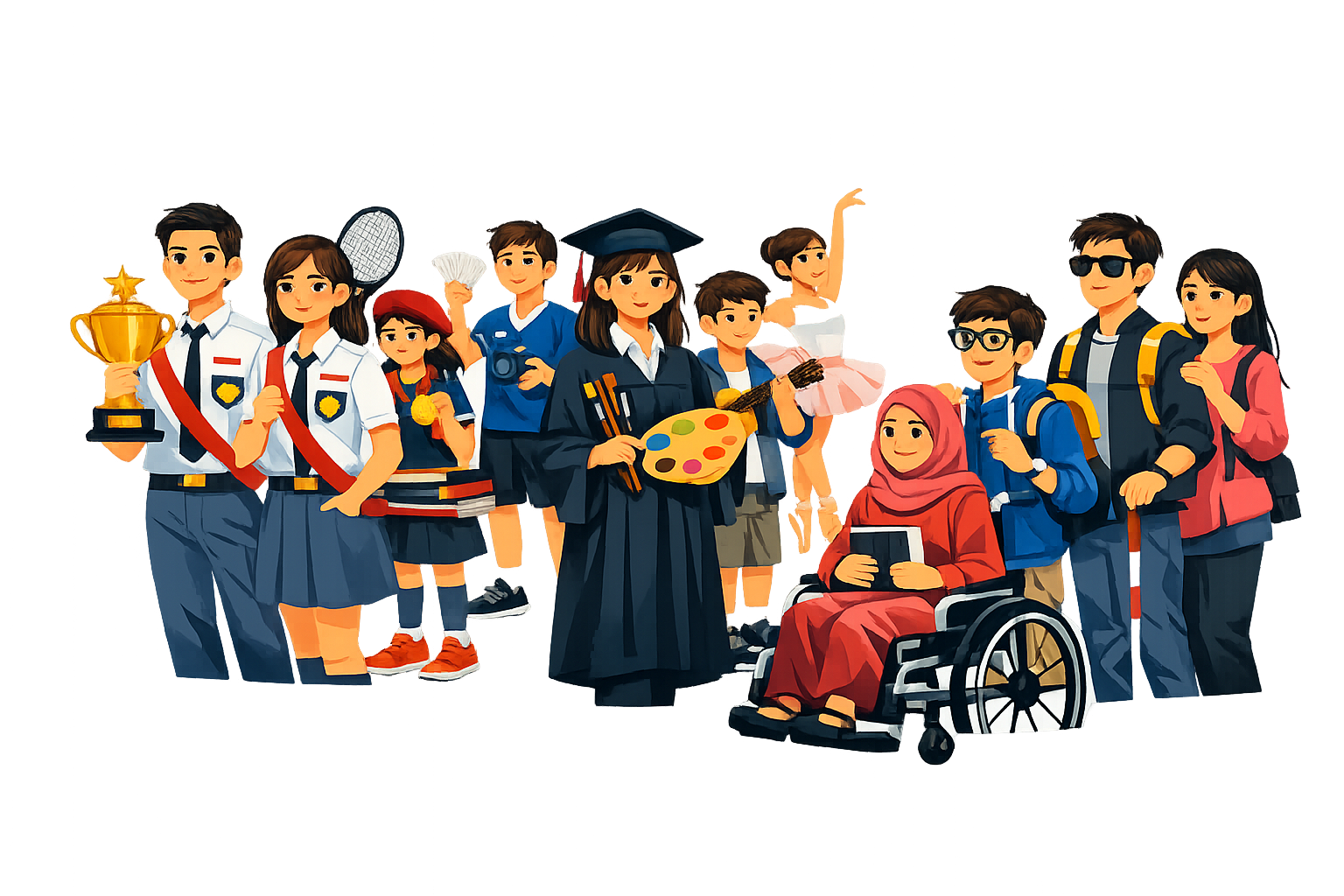 Ilustrasi pendaftaran JAMAK Talenta